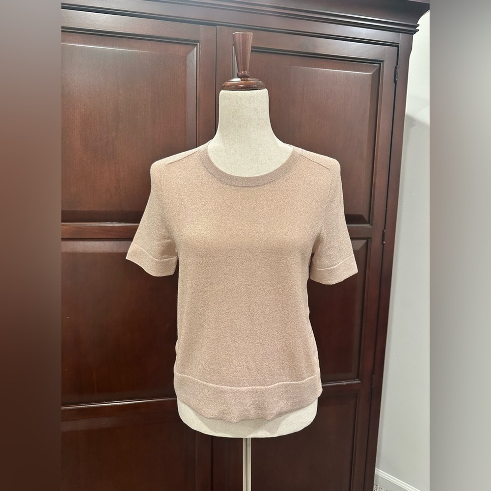 Akris Punto Short Sleeve Sweater